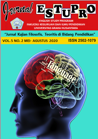 JURNAL ESTUPRO VOL. 5 NO. 2 MEI-AGUSTUS 2020